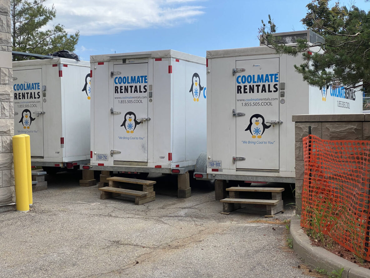 Three Coolmate Rentals units running for a client in the city!